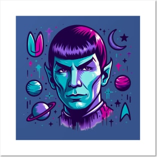 Mr. Spock - Graffiti Posters and Art